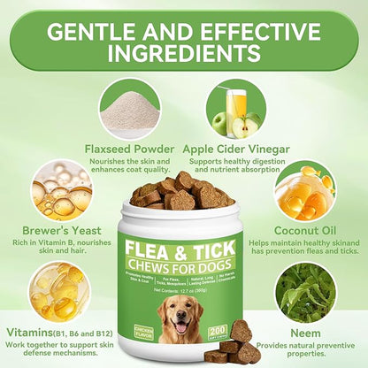 FortiFur™ Natural Flea & Tick Defense Chews